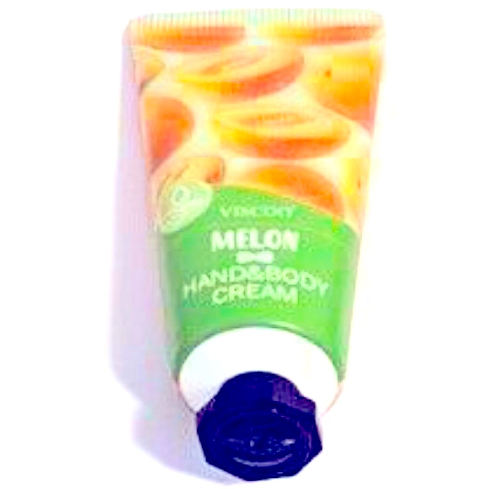 Viscoo Cantaloupe Melon Hand & Body Cream travel purse size New